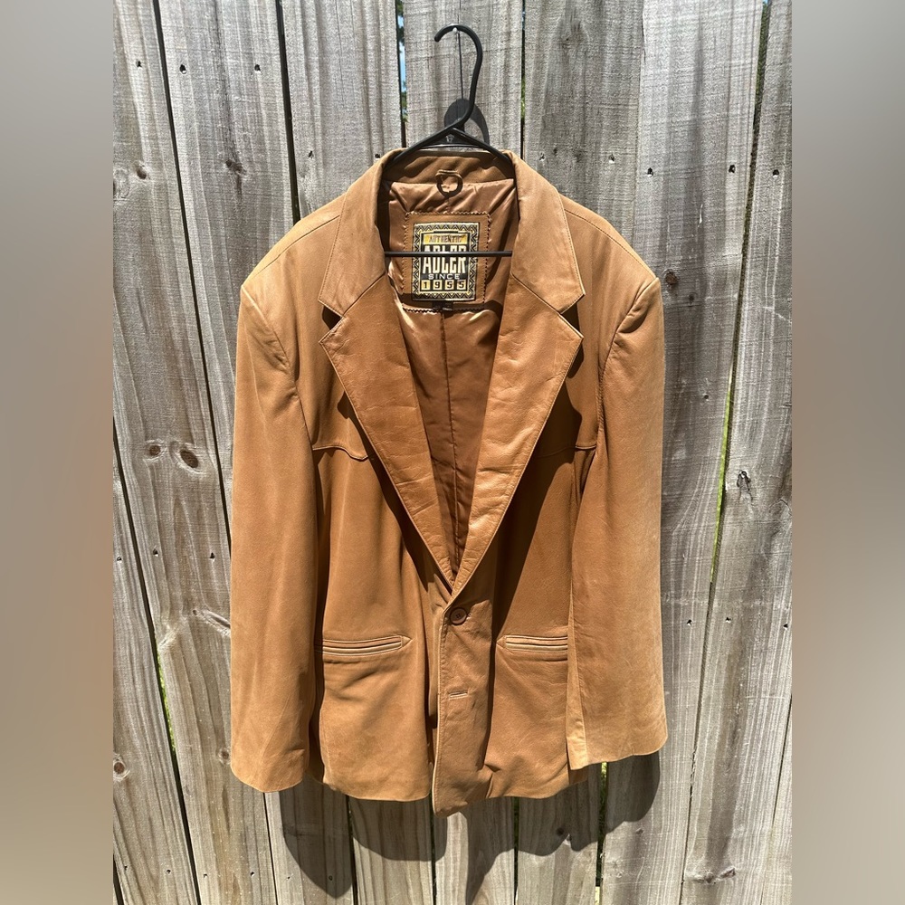 Adler Leather Sport Coat